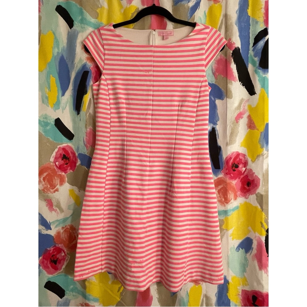 Lilly Pulitzer cap sleeve stripe dress